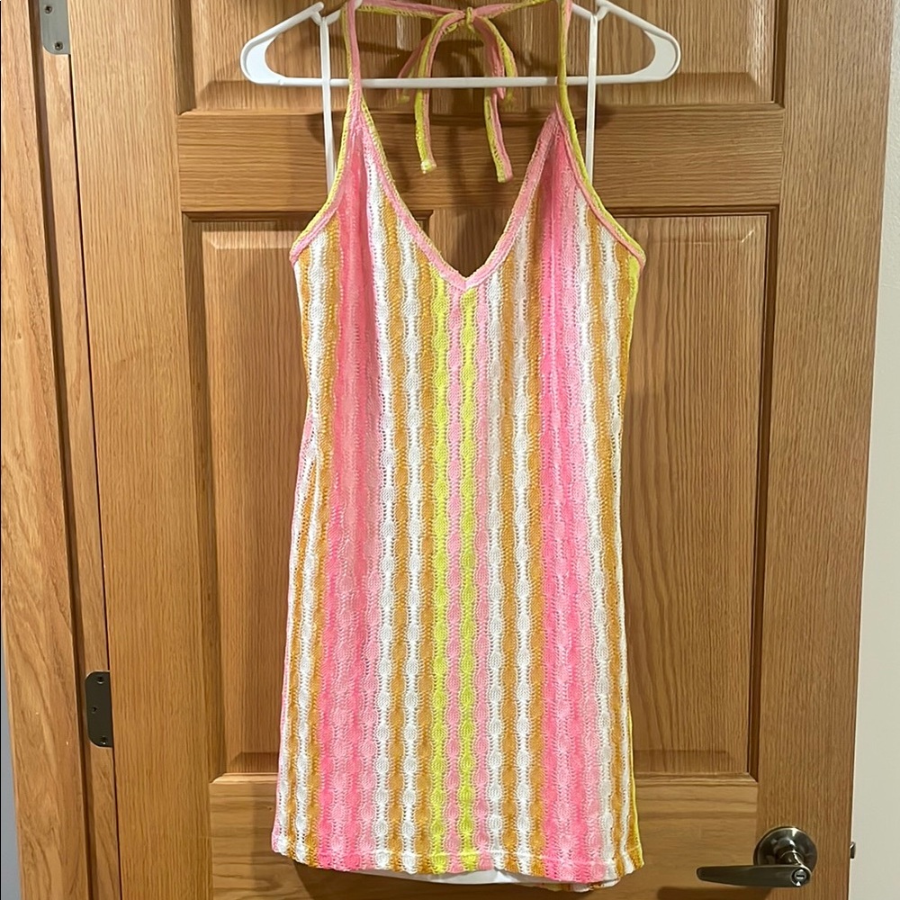 Wild Fable Multicolor Striped Swimsuit Coverup